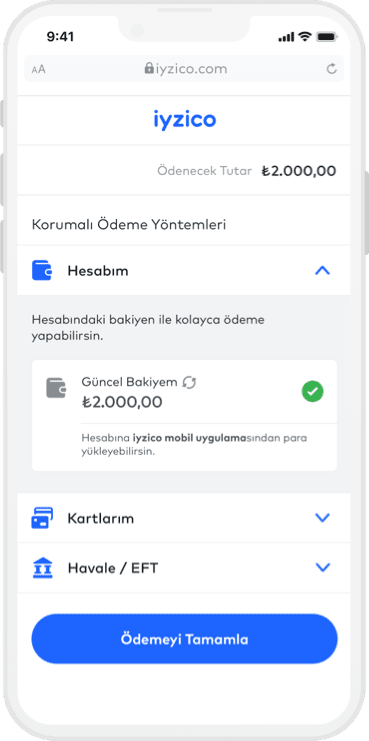 iyzico Okula Dönüş