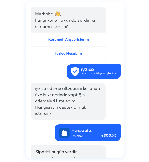 iyzico İşim İçin Korumalı ALışveriş