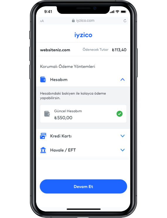 iyzico ile Öde