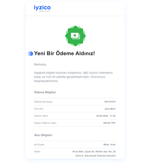 iyzico İşim İçin Korumalı ALışveriş