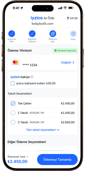 iyzico Dönüşüm Oranınızı Arttırın image 