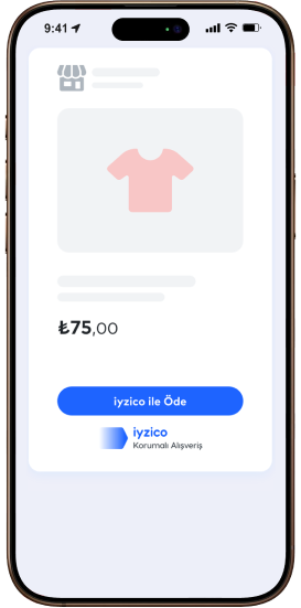 iyzico Korumalı Alışveriş Güvencesi phone  image