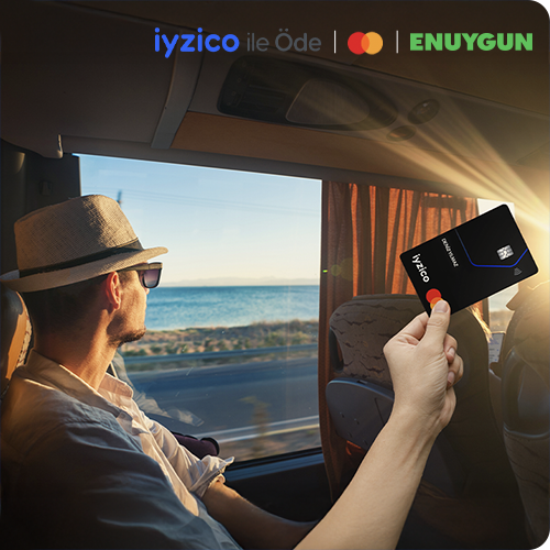 Masterpass’e Kayıtlı Mastercard® logolu iyzico Kart’ınla Enuygun’da 150 TL kazan!