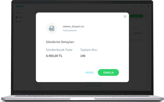iyzico Confirm the payment transaction. image 